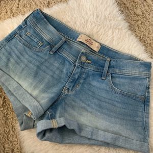 Hollister denim shorts